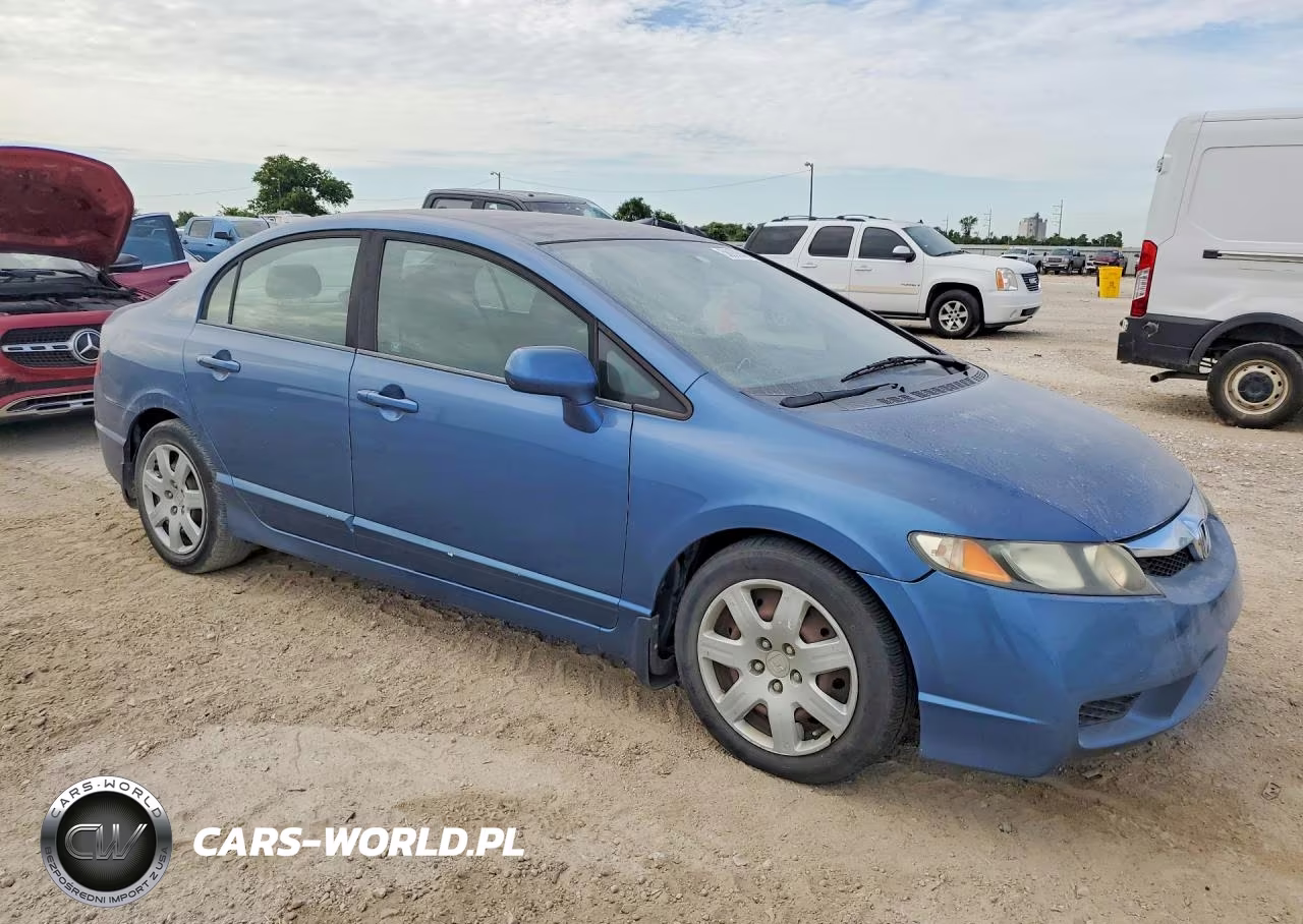 2009 Hond Civic VIN:19XFA16559E016859 - 4