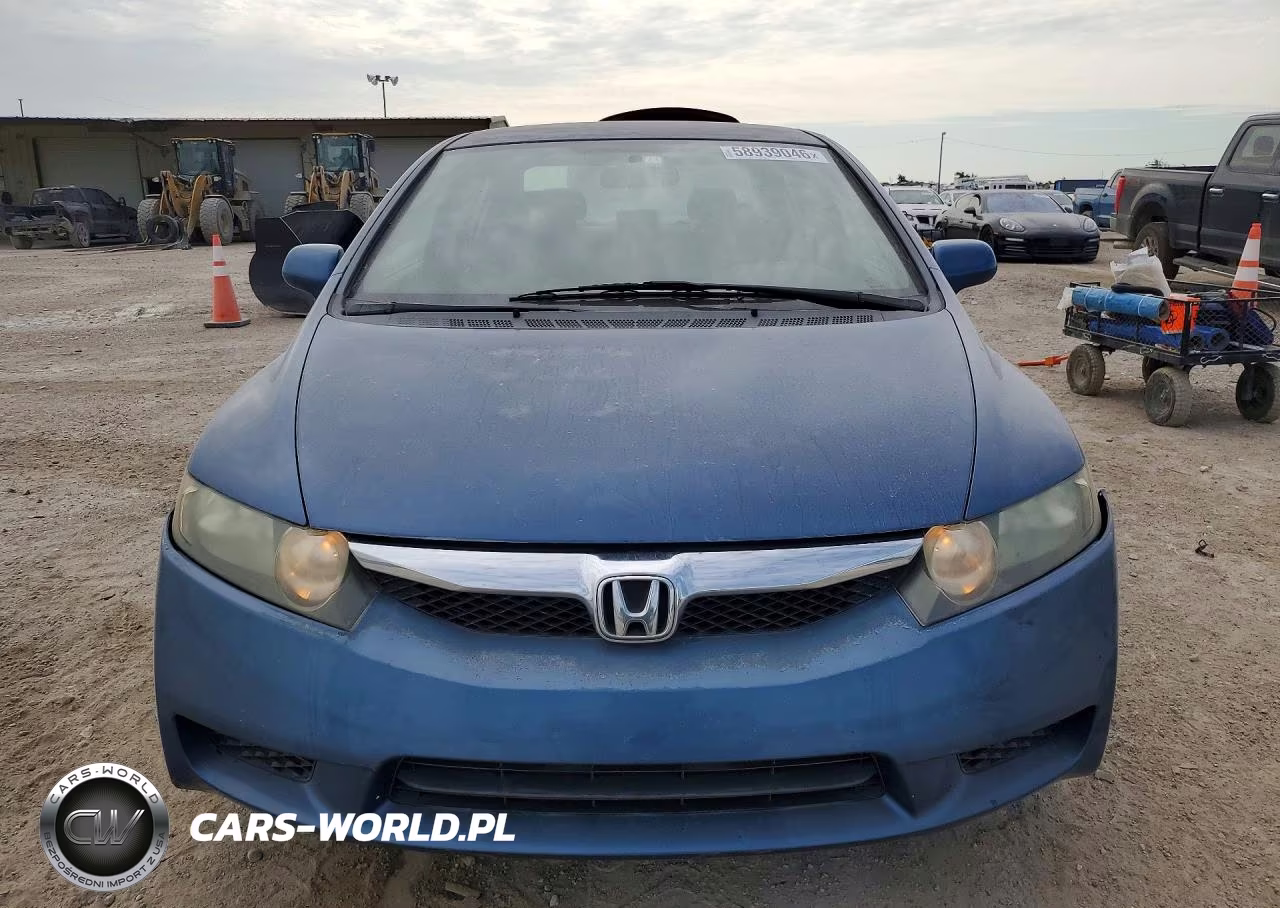 2009 Hond Civic VIN:19XFA16559E016859 - 5