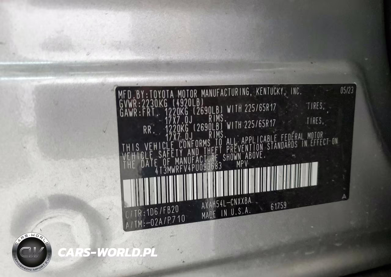 2023 Toyota Rav4 Hybrid Le VIN:4T3MWRFV4PU093683 - 13