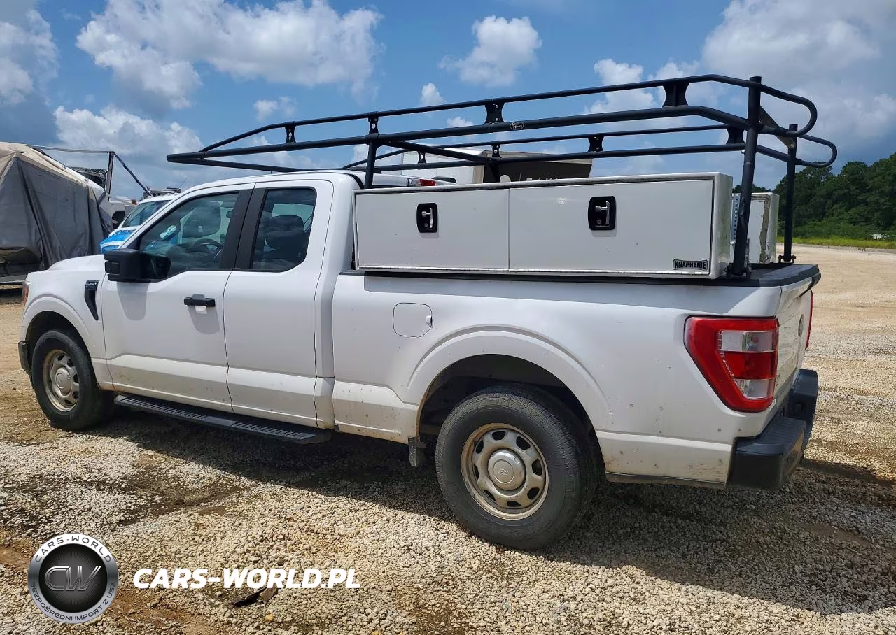 2021 Ford F150 Super Cab VIN:1FTEX1CPXMKE12257 - 2