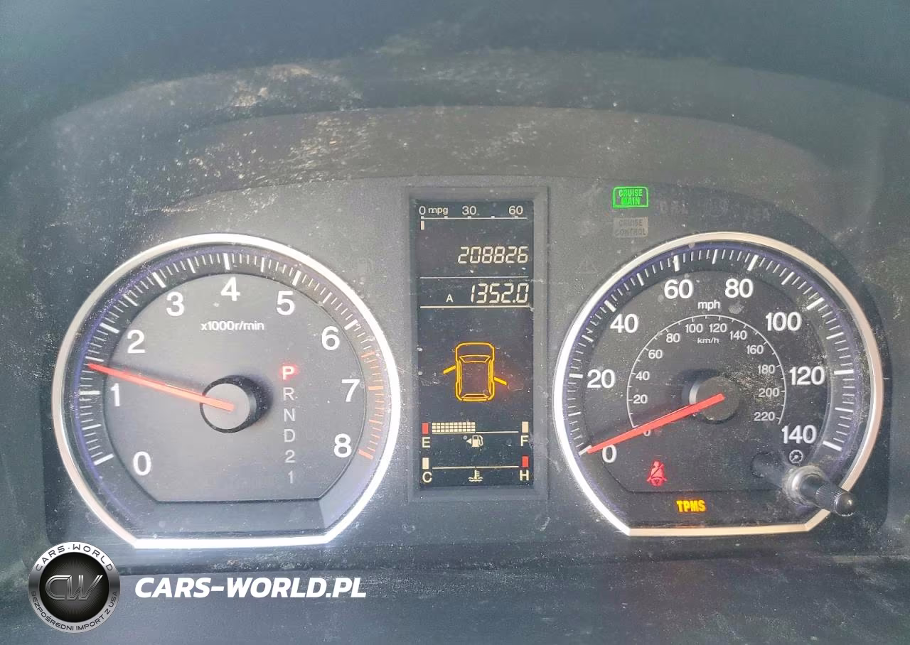 2009 Honda Cr-V Lx VIN:JHLRE48359C018278 - 9