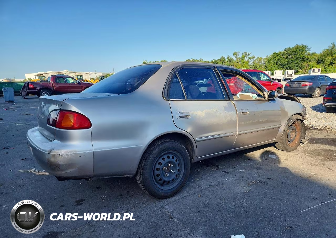 2002 Toyota Corolla Le VIN:1NXBR12E52Z618385 - 3