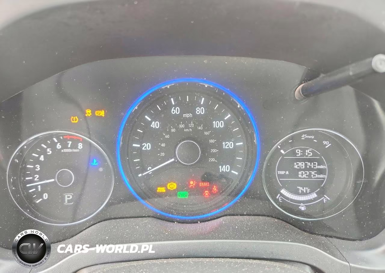 2016 Honda Hr-V Exl VIN:3CZRU6H73GM735394 - 9