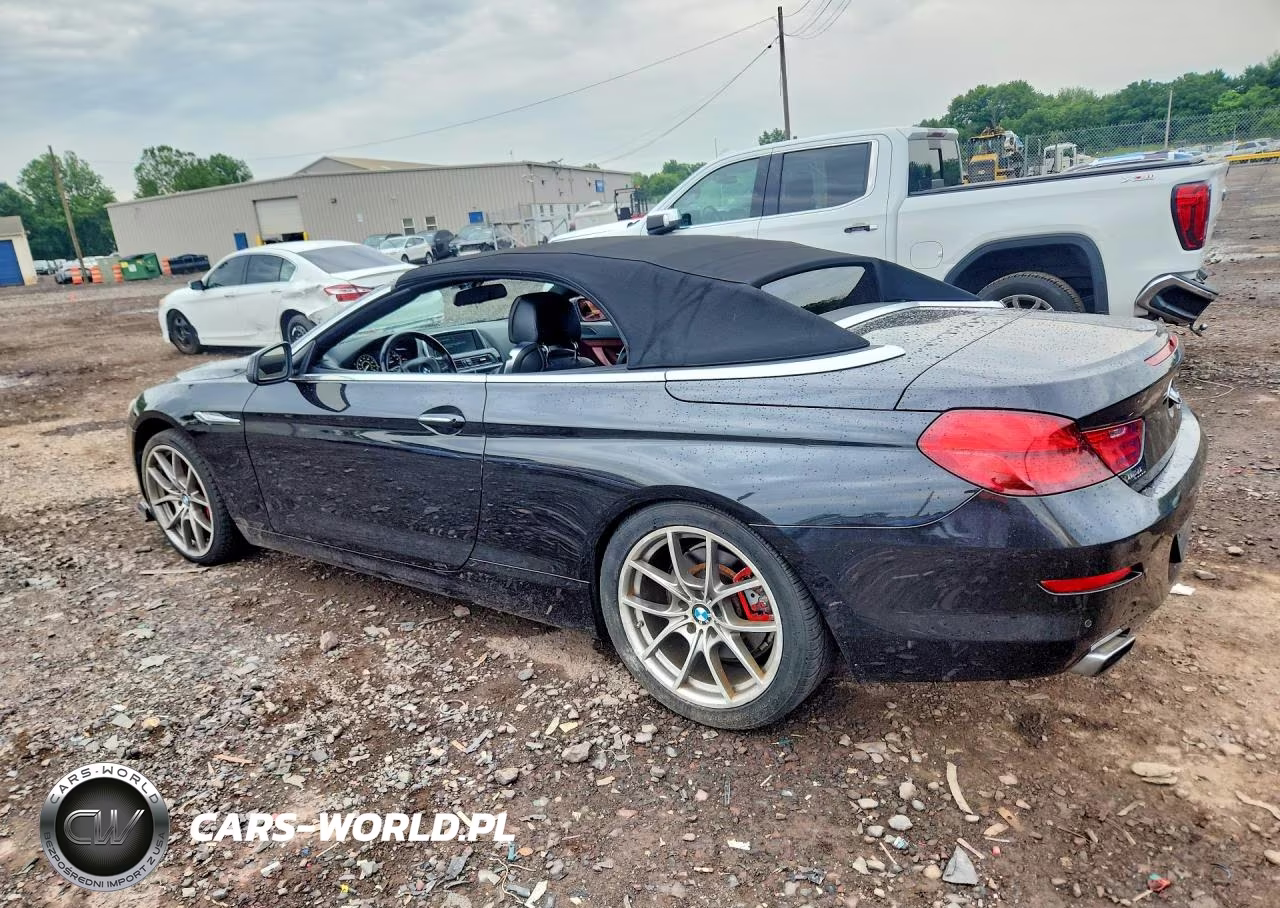 2012 BMW 650I VIN:WBALZ3C54CDL72916 - 2