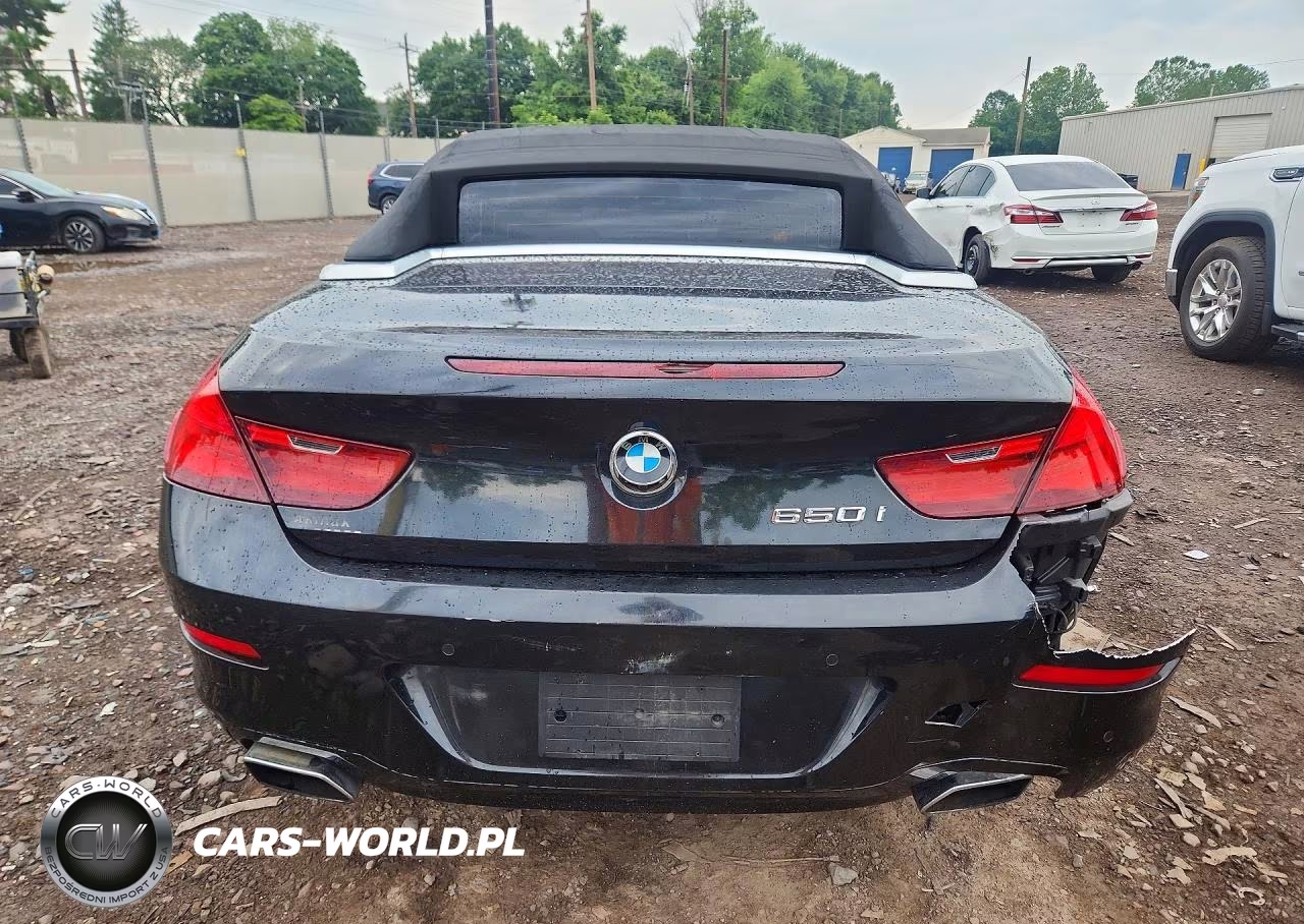 2012 BMW 650I VIN:WBALZ3C54CDL72916 - 6