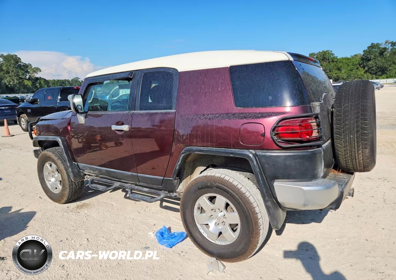2007 Toyota Fj Cruiser Base VIN:JTEBU11F270066240 - 2