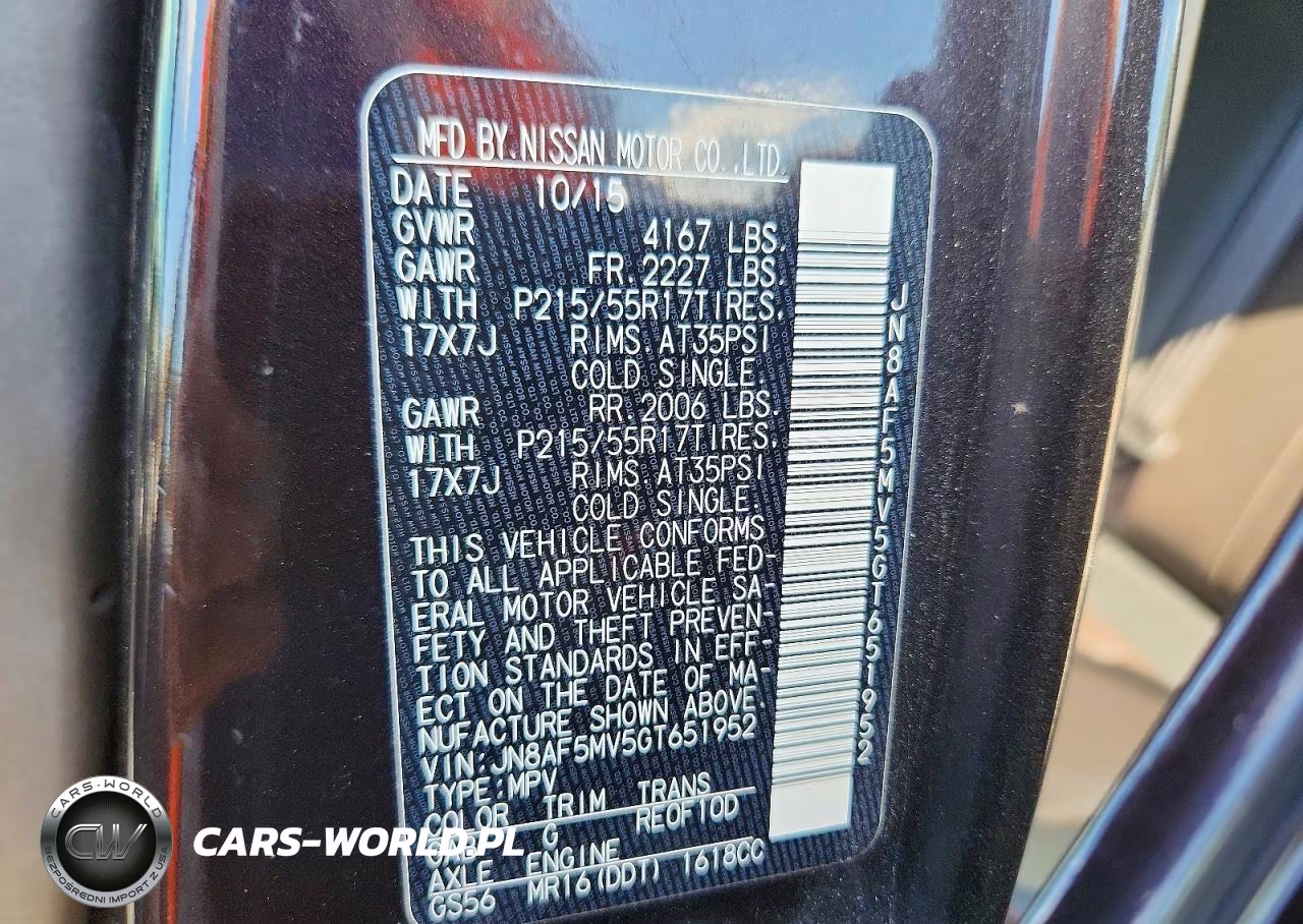 2016 Nissan Juke Sl VIN:JN8AF5MV5GT651952 - 13