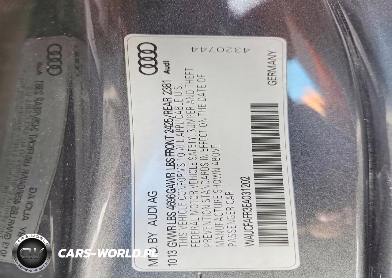 2014 Audi A5 Premium VIN:WAUCFAFR3EA031202 - 12