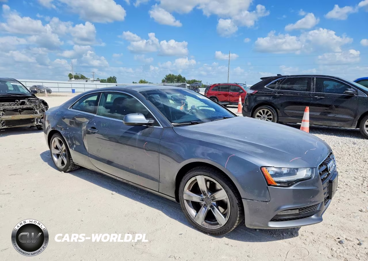 2014 Audi A5 Premium VIN:WAUCFAFR3EA031202 - 4