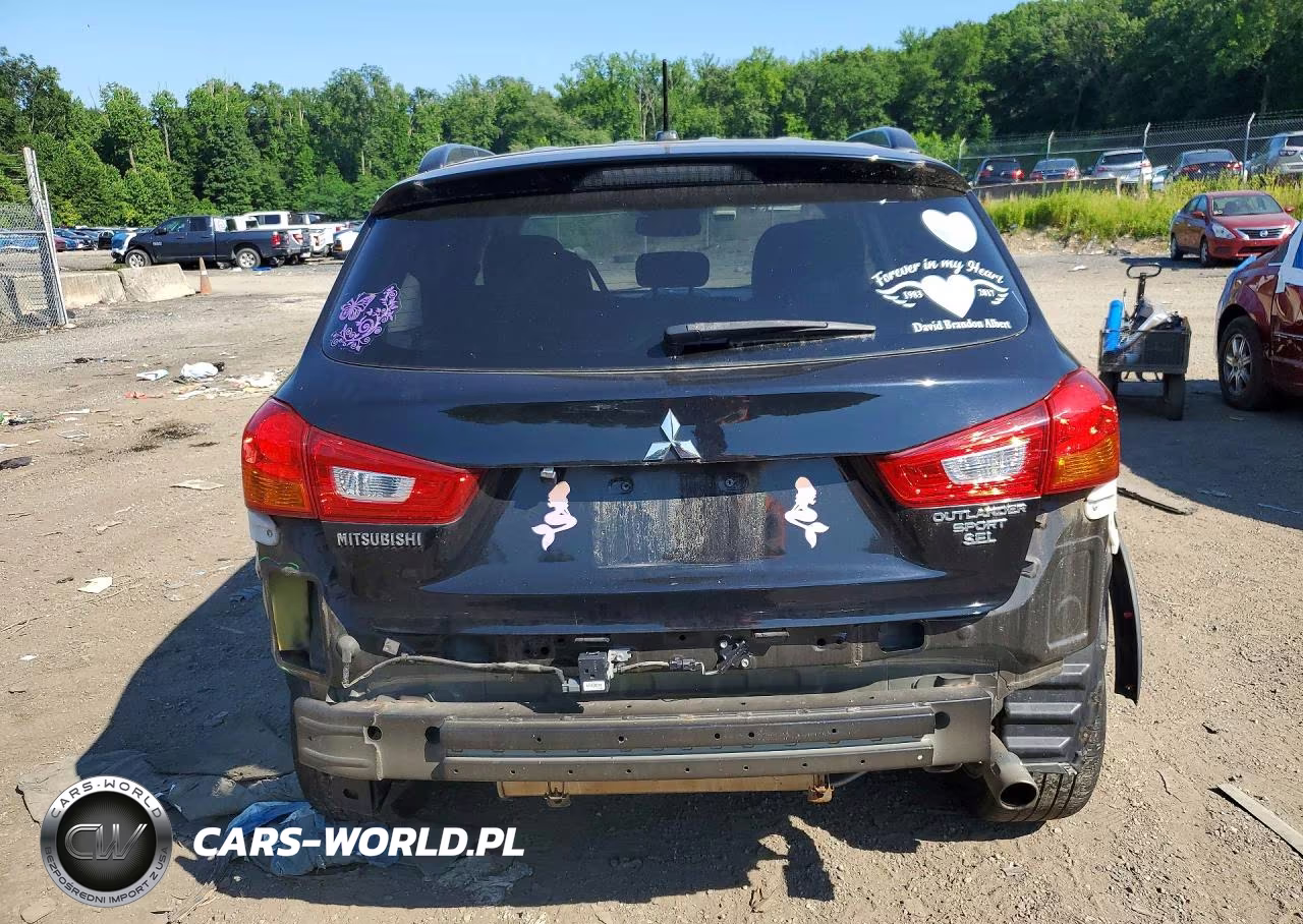 2016 Mitsubishi Outlander Sport Sel VIN:JA4AR4AW3GZ050346 - 6
