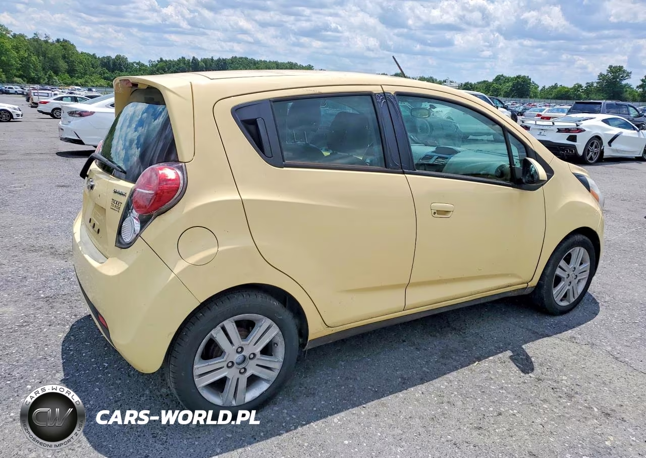2014 Chevrolet Spark 1Lt Auto VIN:KL8CD6S97EC536880 - 3