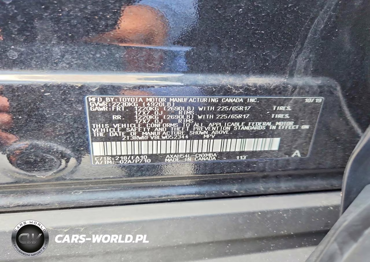 2020 Toyota Rav4 Hybrid Xle VIN:2T3RWRFV8LW052344 - 14
