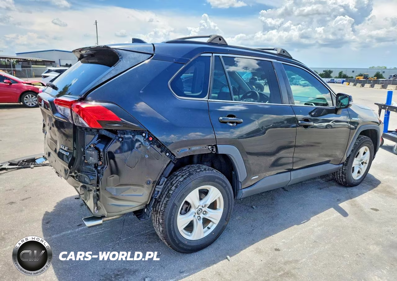 2020 Toyota Rav4 Hybrid Xle VIN:2T3RWRFV8LW052344 - 3