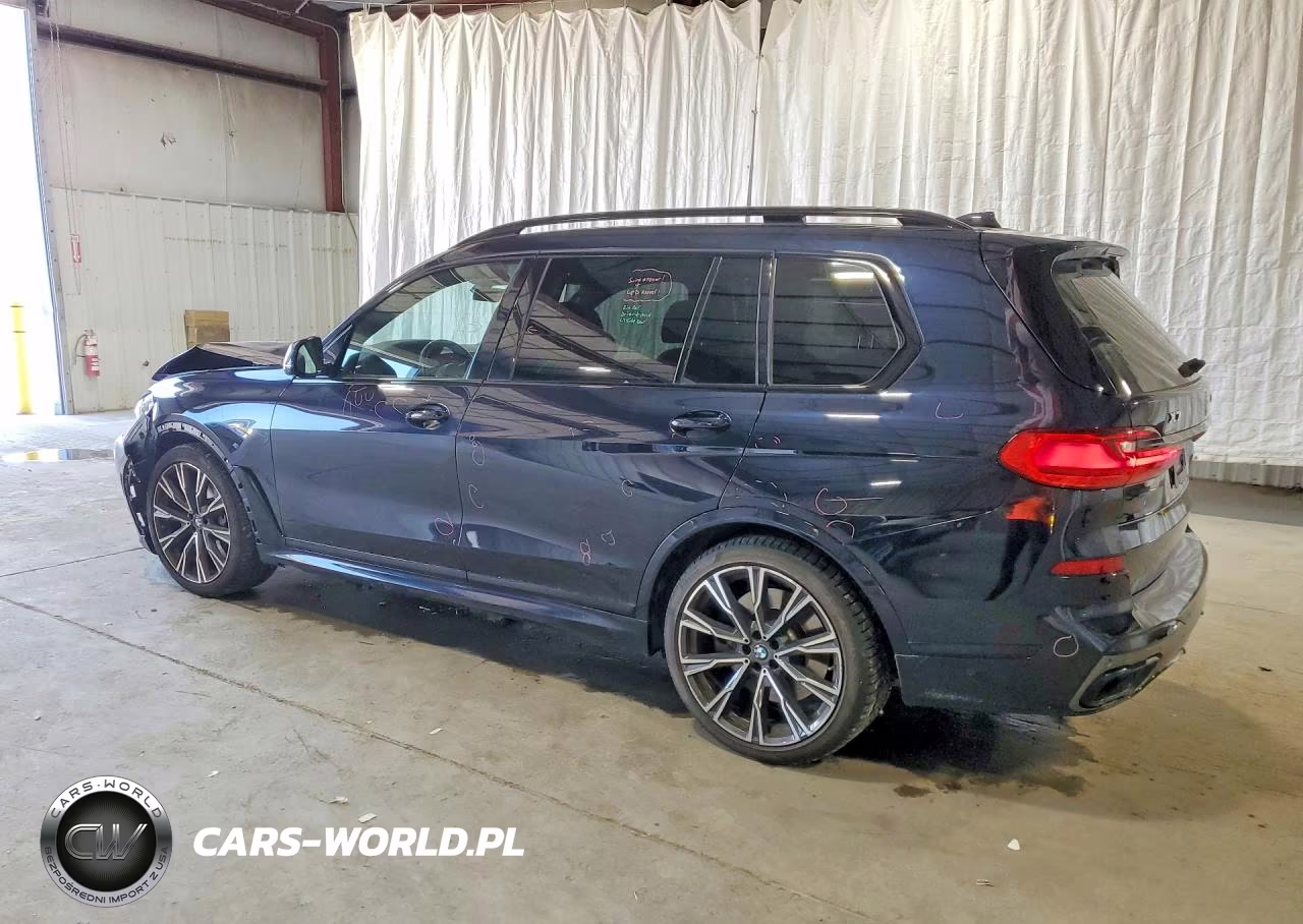 2022 BMW X7 M50I VIN:5UXCX6C01N9L67322 - 2
