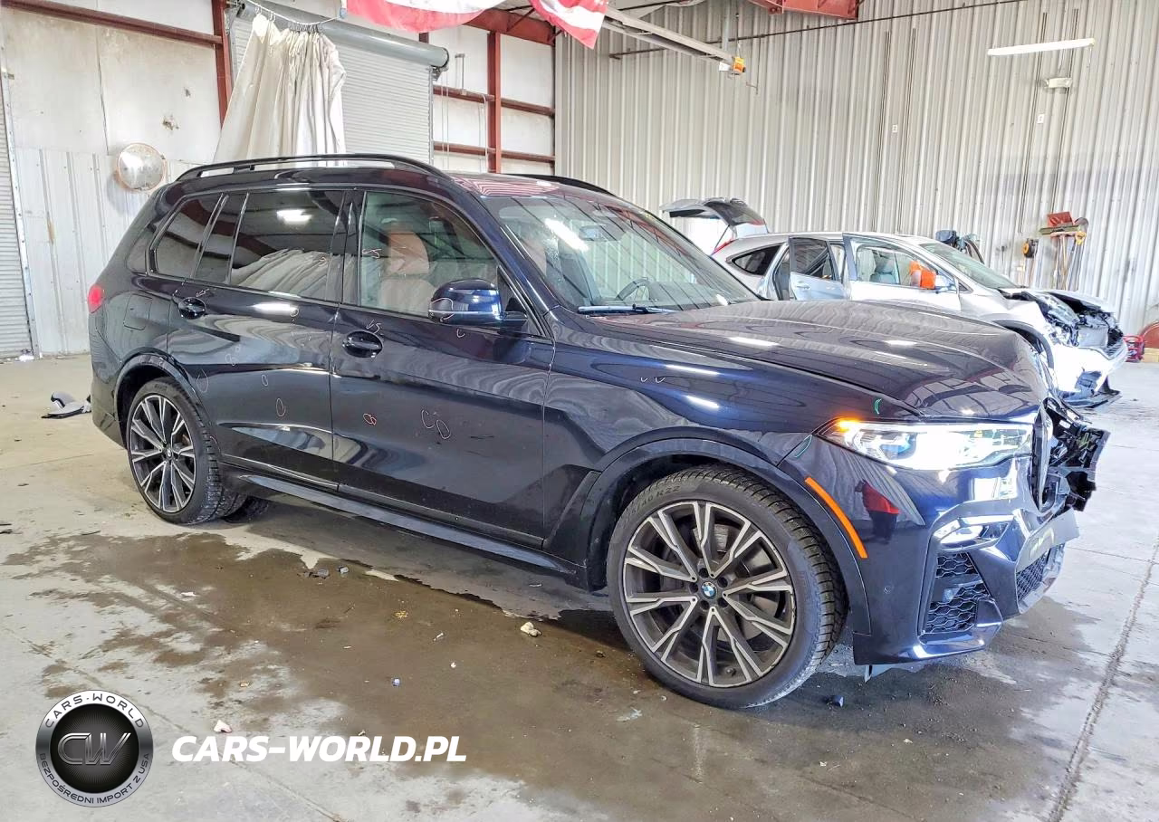 2022 BMW X7 M50I VIN:5UXCX6C01N9L67322 - 4