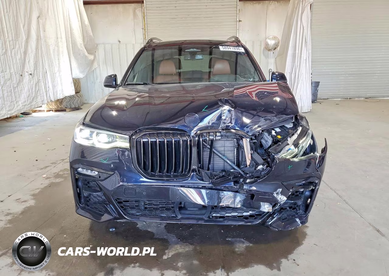 2022 BMW X7 M50I VIN:5UXCX6C01N9L67322 - 5