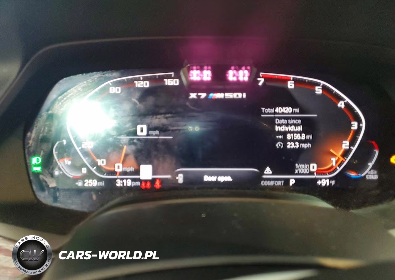 2022 BMW X7 M50I VIN:5UXCX6C01N9L67322 - 9