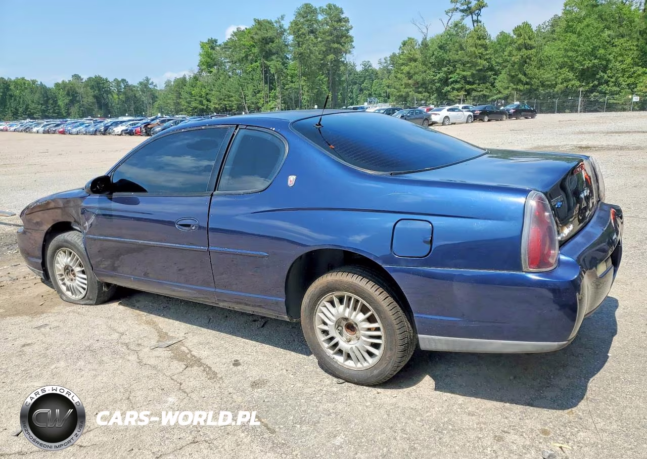 2001 Chevrolet Monte Carlo Ls VIN:2G1WW12E519136518 - 2