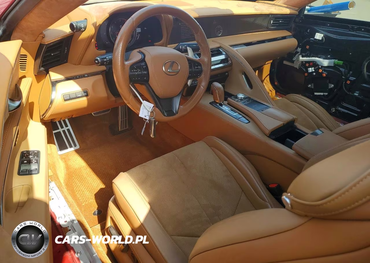 2018 Lexus Lc 500 VIN:JTHHP5AY4JA004501 - 8