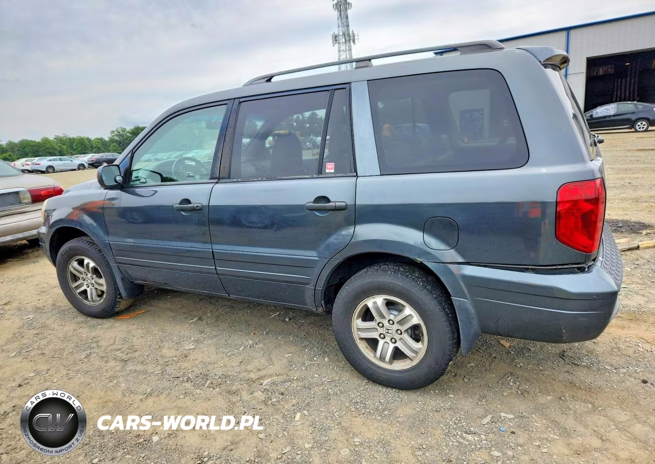 2004 Honda Pilot Exl VIN:2HKYF18514H587888 - 2