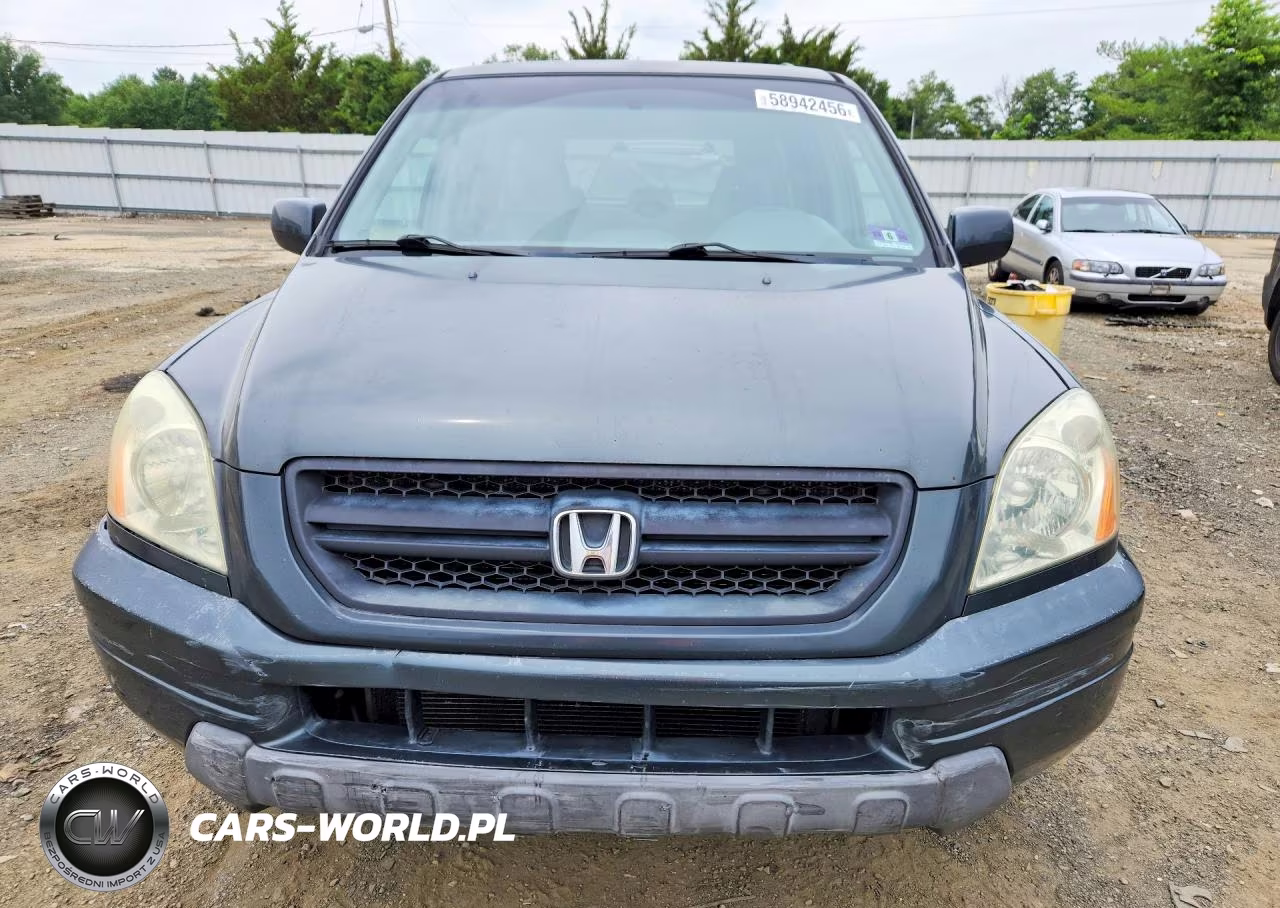 2004 Honda Pilot Exl VIN:2HKYF18514H587888 - 5