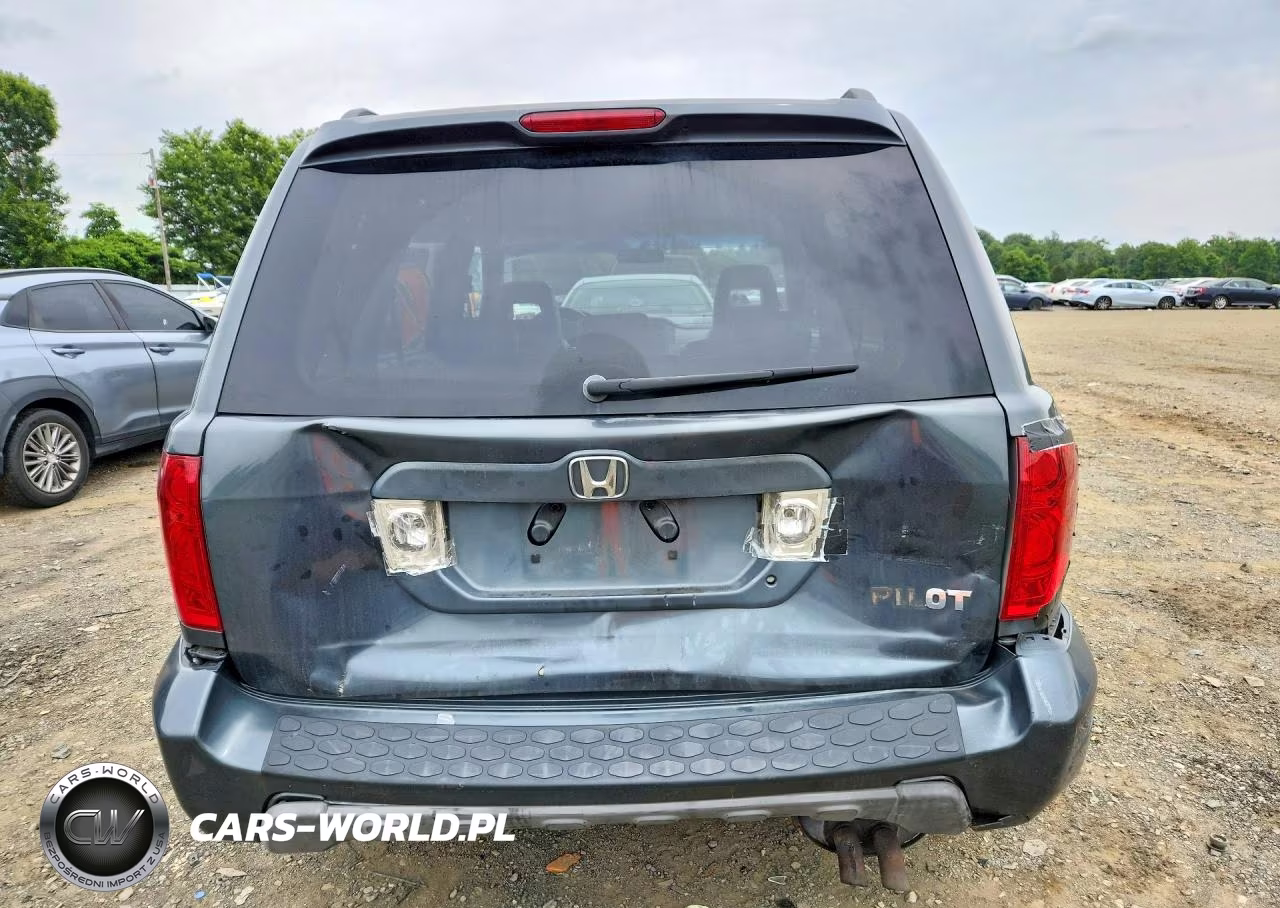 2004 Honda Pilot Exl VIN:2HKYF18514H587888 - 6