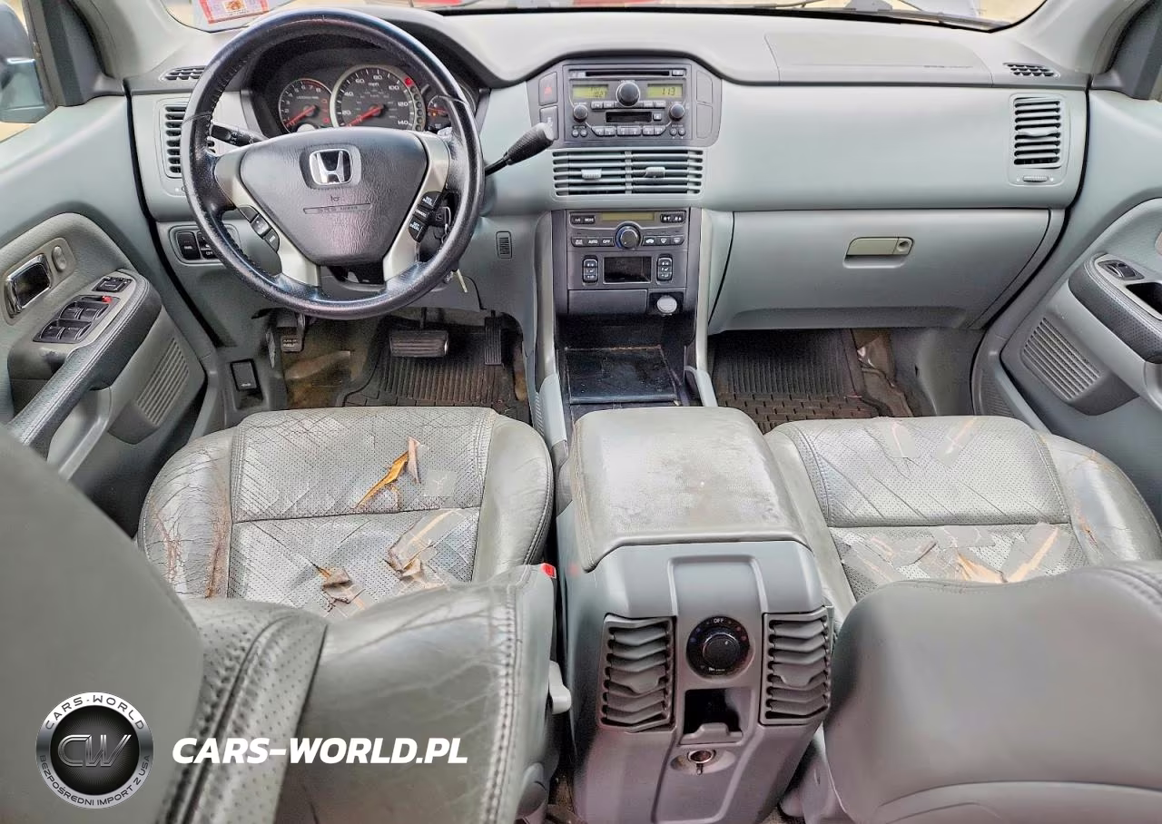 2004 Honda Pilot Exl VIN:2HKYF18514H587888 - 8