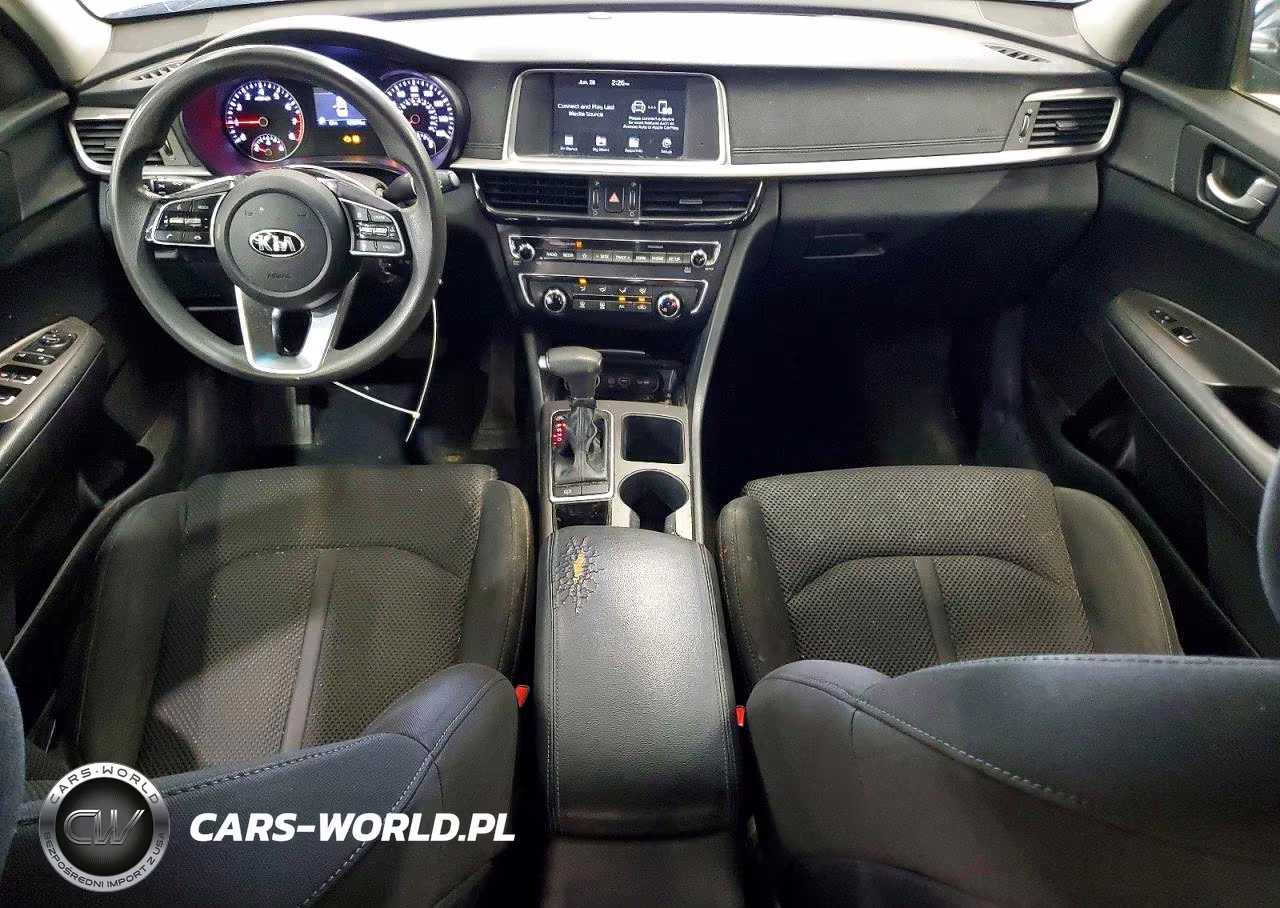2019 Kia Optima Lx VIN:5XXGT4L31KG357417 - 8