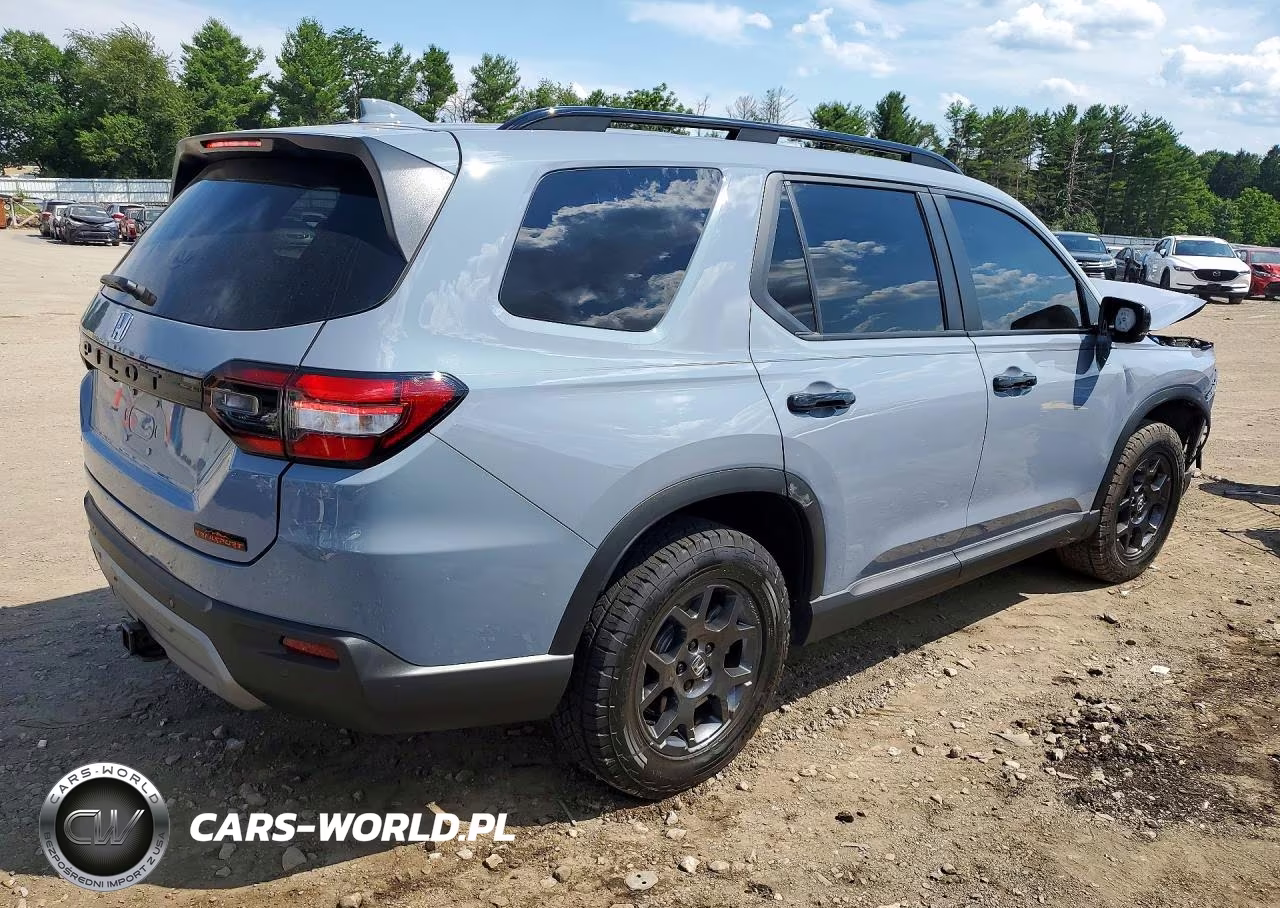 2025 Honda Pilot Trailsport VIN:5FNYG1H63SB146541 - 3