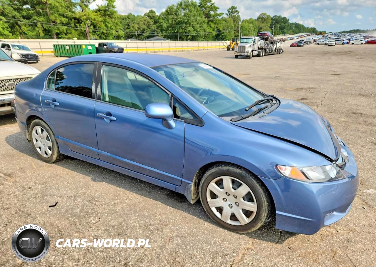 2011 Honda Civic 4D Lx VIN:2HGFA1F55BH510442 - 4