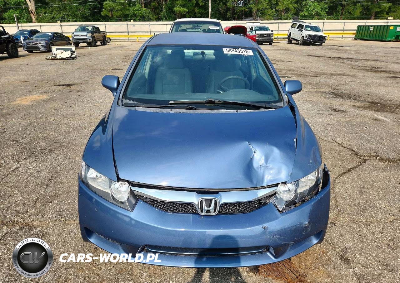 2011 Honda Civic 4D Lx VIN:2HGFA1F55BH510442 - 5