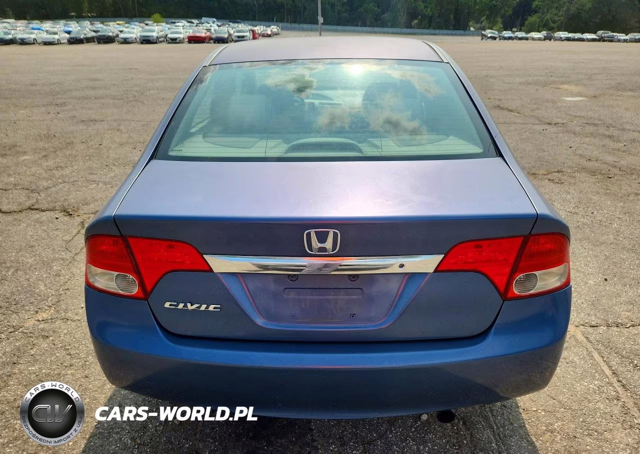 2011 Honda Civic 4D Lx VIN:2HGFA1F55BH510442 - 6