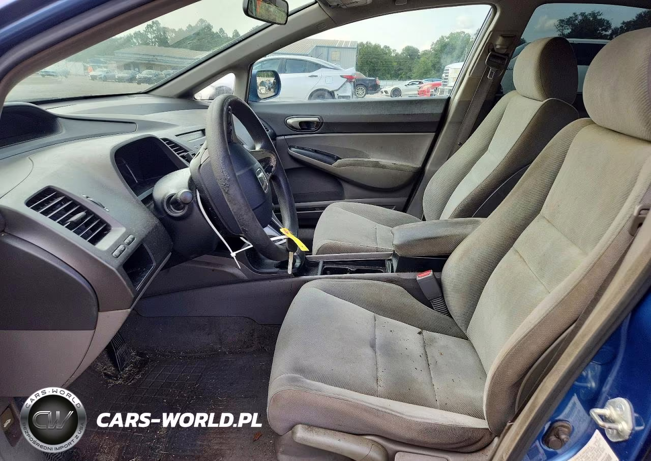 2011 Honda Civic 4D Lx VIN:2HGFA1F55BH510442 - 7