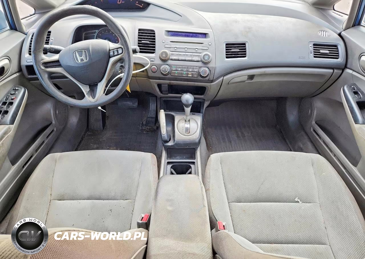 2011 Honda Civic 4D Lx VIN:2HGFA1F55BH510442 - 8