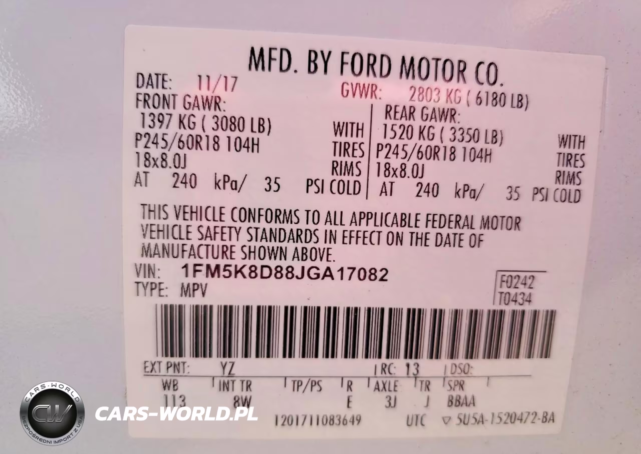 2018 Ford Explorer Xlt VIN:1FM5K8D88JGA17082 - 13