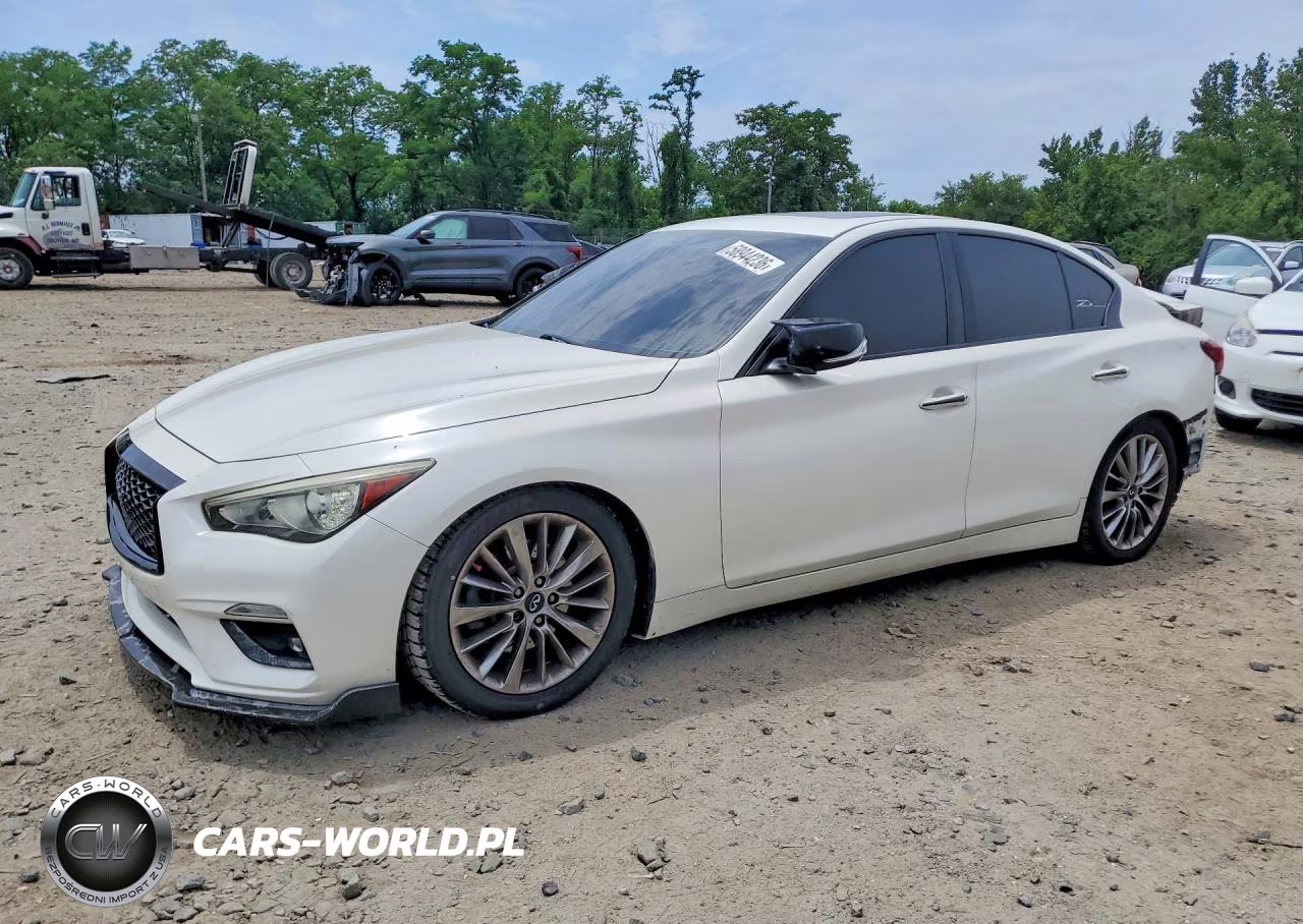 2019 Infiniti Q50 3.0T Luxe VIN:JN1EV7AP8KM510901 - 1