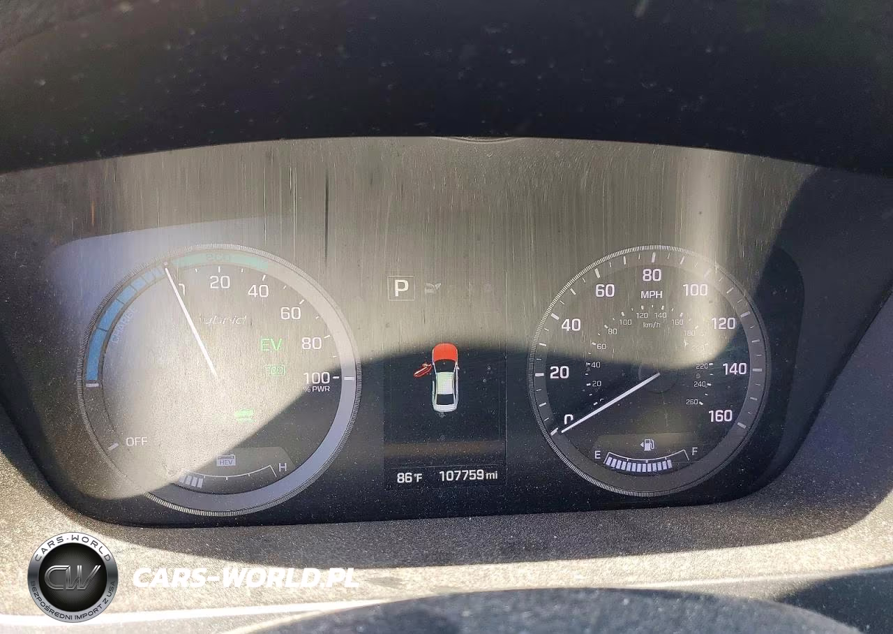 2017 Hyundai Sonata Hybrid Se VIN:KMHE24L39HA071003 - 9