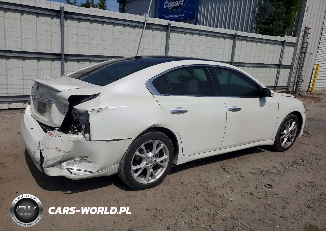 2014 Nissan Maxima 3.5 Sv VIN:1N4AA5AP6EC447955 - 3