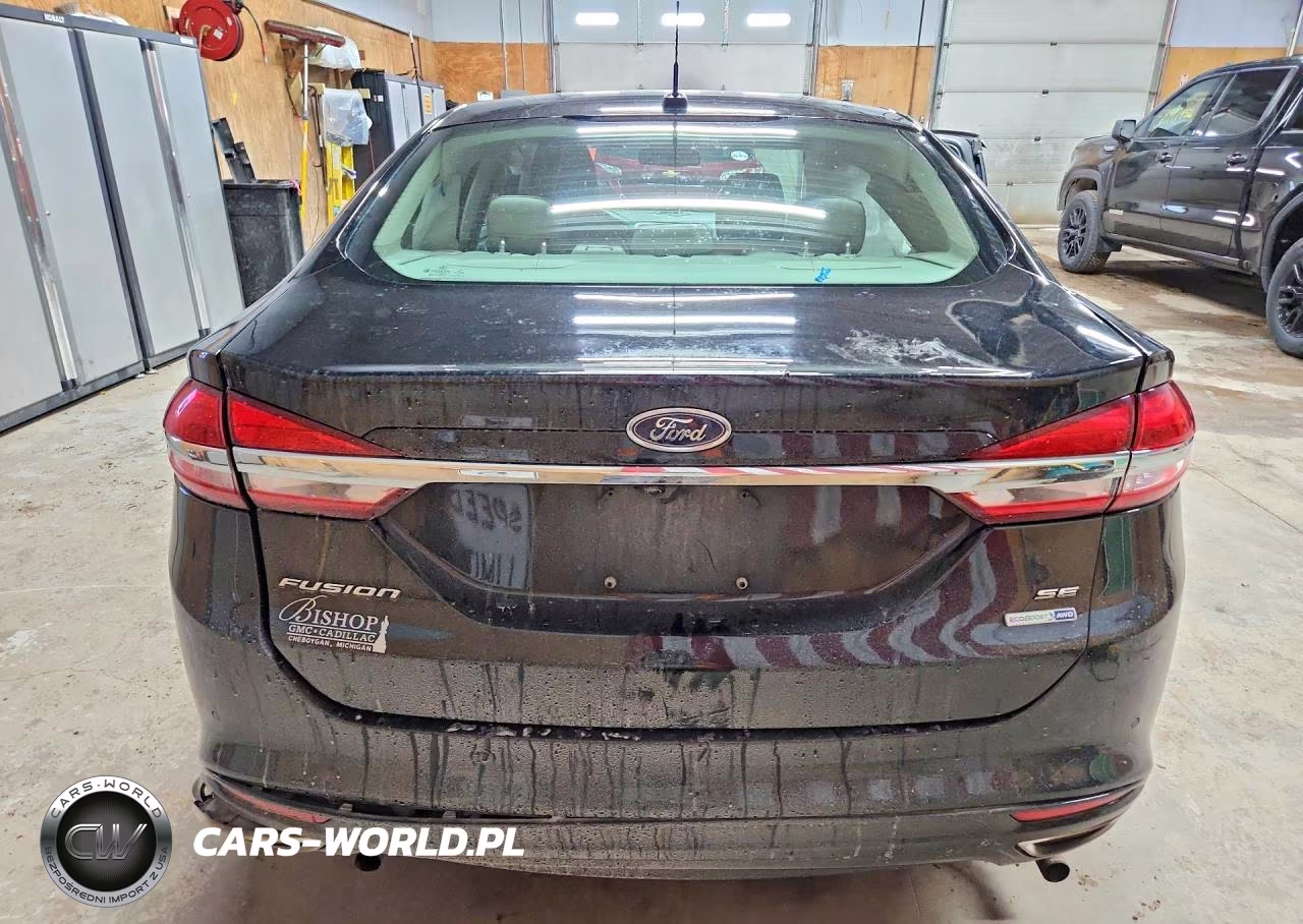 2017 Ford Fusion Se VIN:3FA6P0T93HR178549 - 6