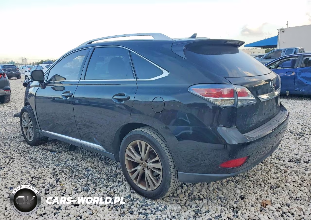 2013 Lexus Rx 350 VIN:2T2ZK1BA2DC107989 - 2