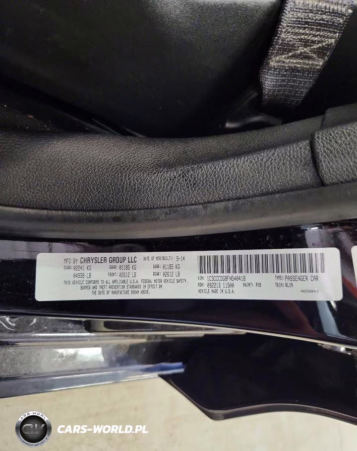 2015 Chrysler 200 S VIN:1C3CCCDG8FN540418 - 12