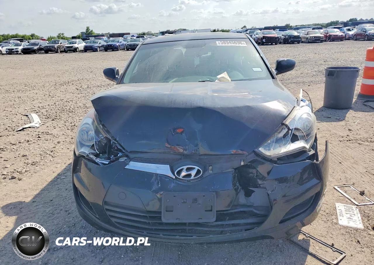 2013 Hyundai Veloster Base VIN:KMHTC6AD7DU086197 - 5
