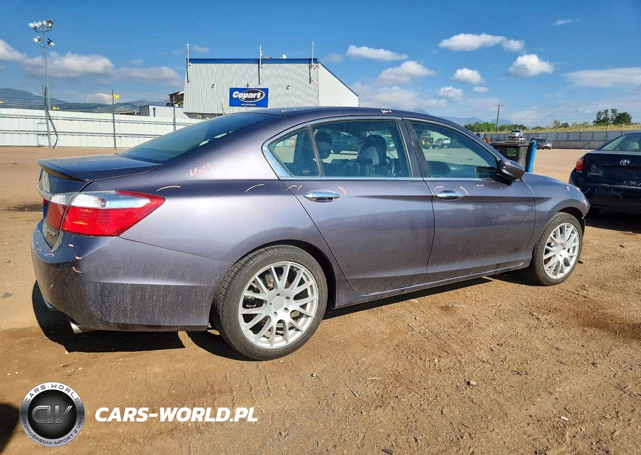 2014 Honda Accord Sport VIN:1HGCR2F55EA091836 - 3
