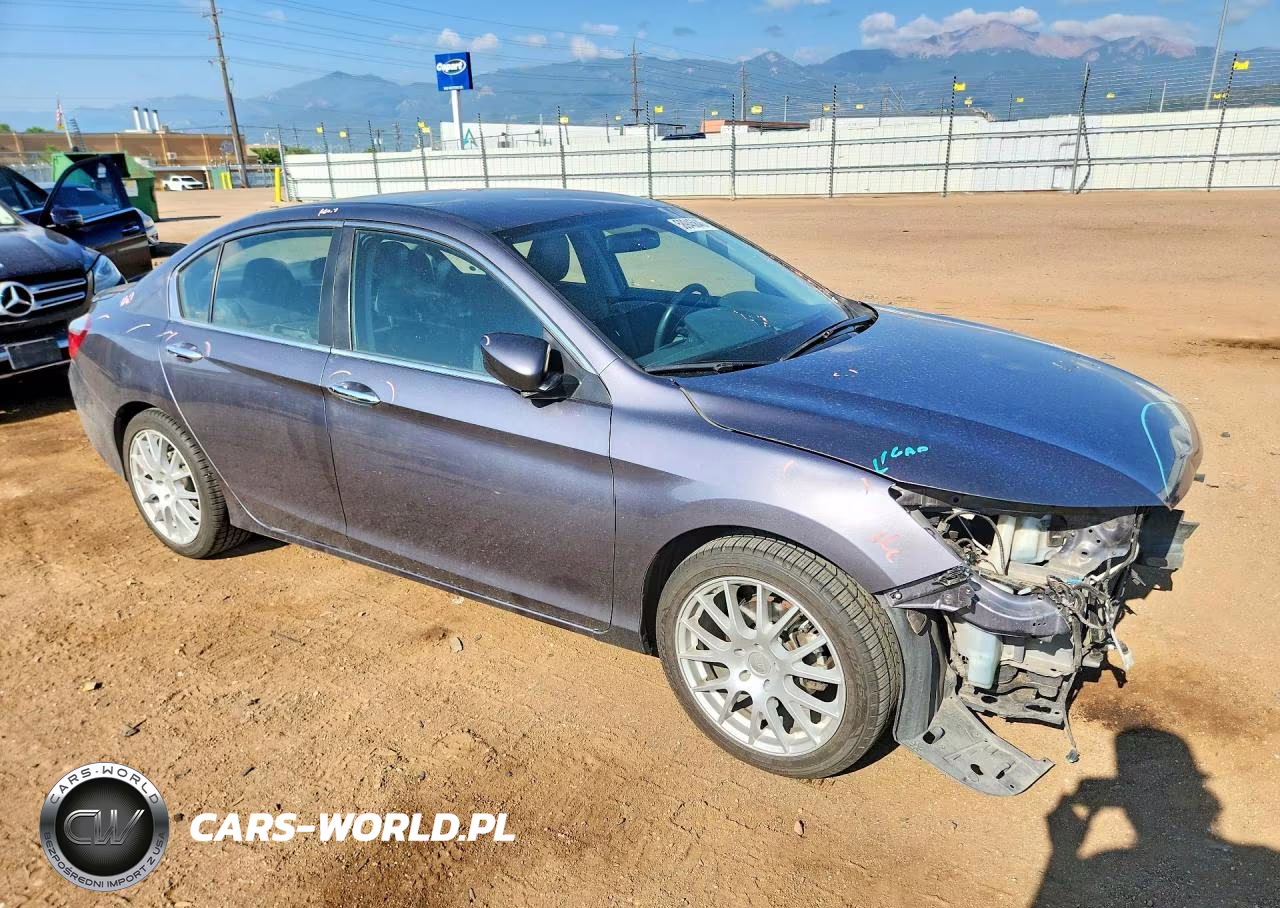 2014 Honda Accord Sport VIN:1HGCR2F55EA091836 - 4