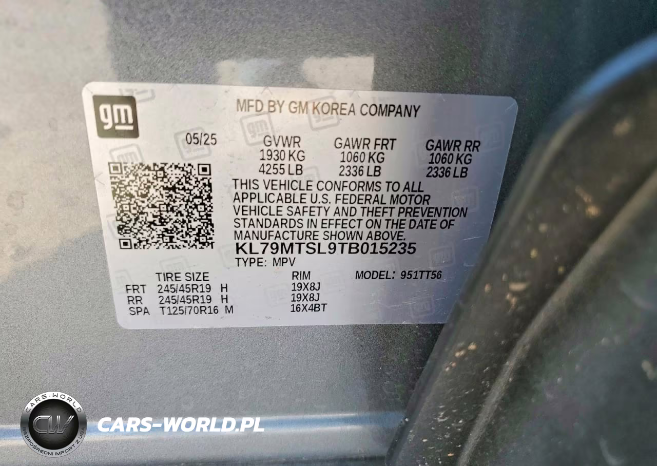 2026 Chevrolet Trailblazer VIN:KL79MTSL9TB015235 - 13