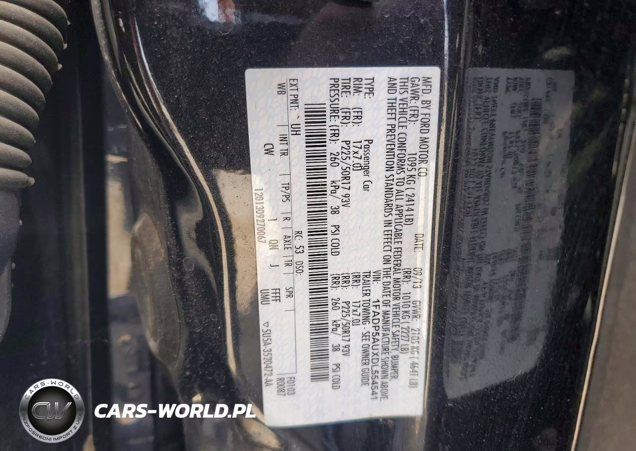 2013 Ford C-Max Se VIN:1FADP5AUXDL554541 - 12