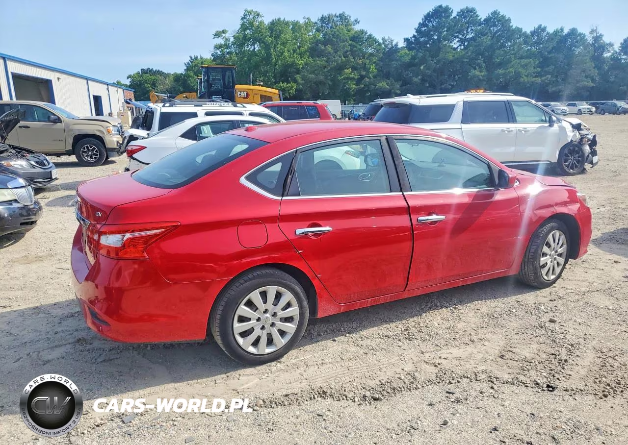 2017 Nissan Sentra Sv VIN:3N1AB7AP4HL685494 - 3