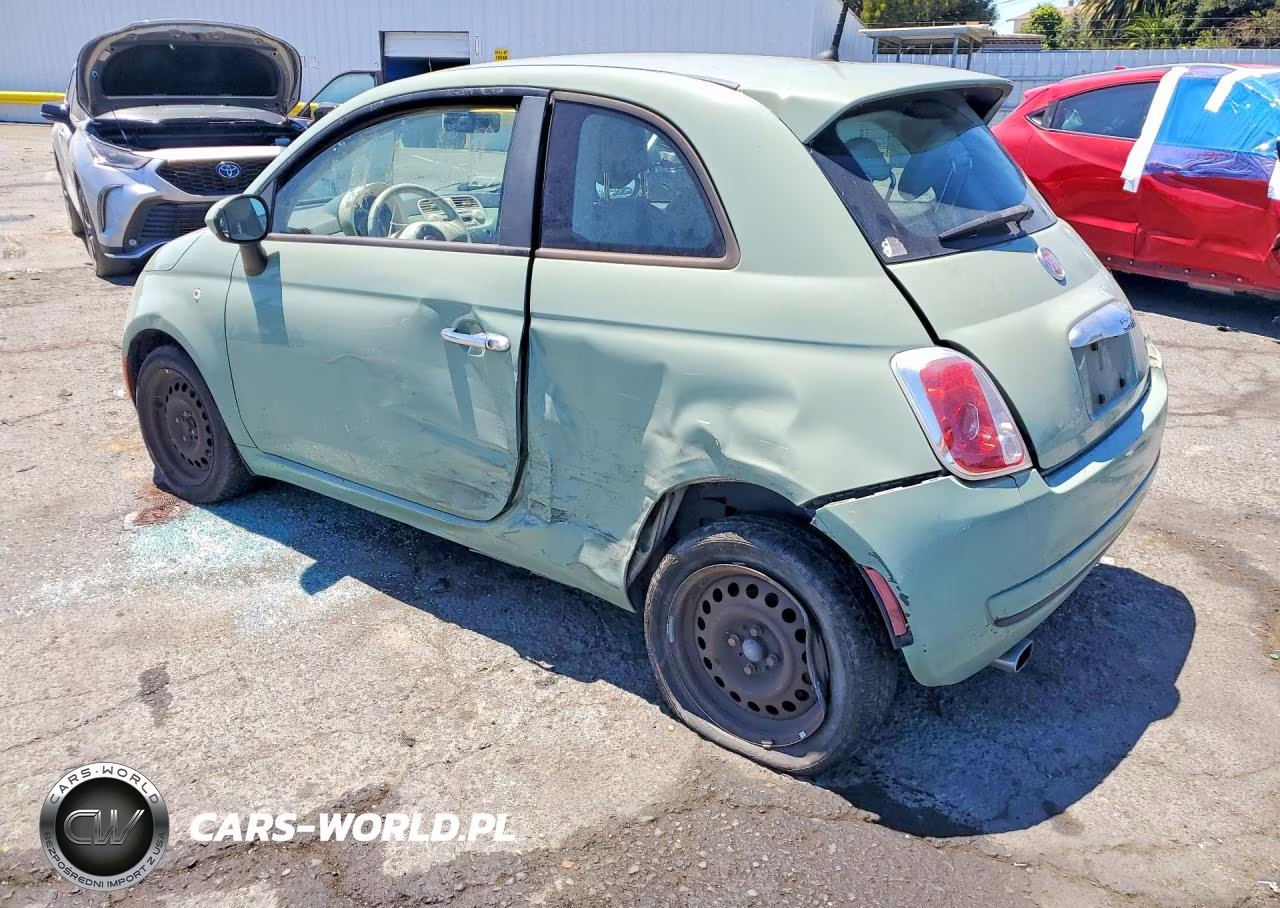 2013 Fiat 500 Pop VIN:3C3CFFAR7DT603259 - 2