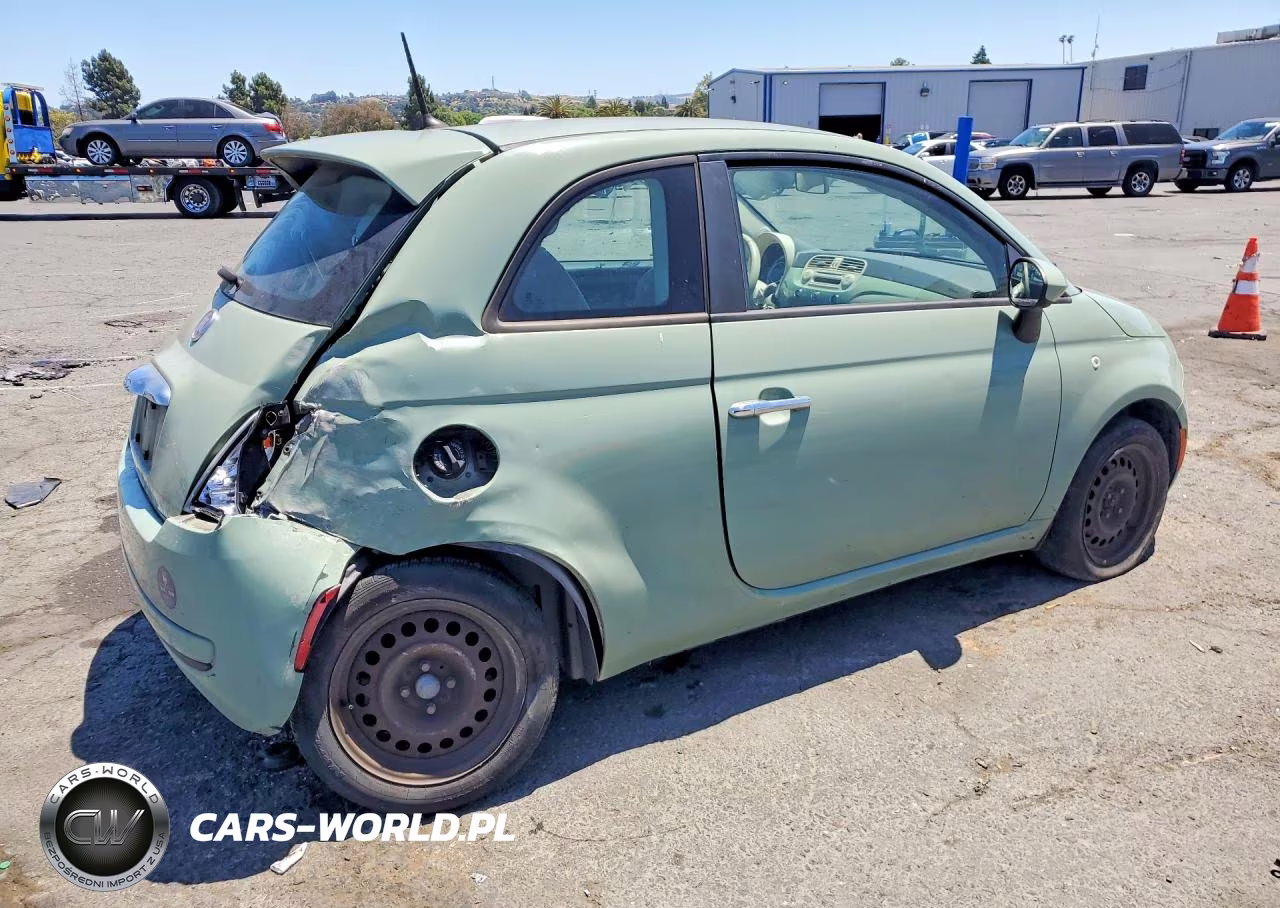 2013 Fiat 500 Pop VIN:3C3CFFAR7DT603259 - 3