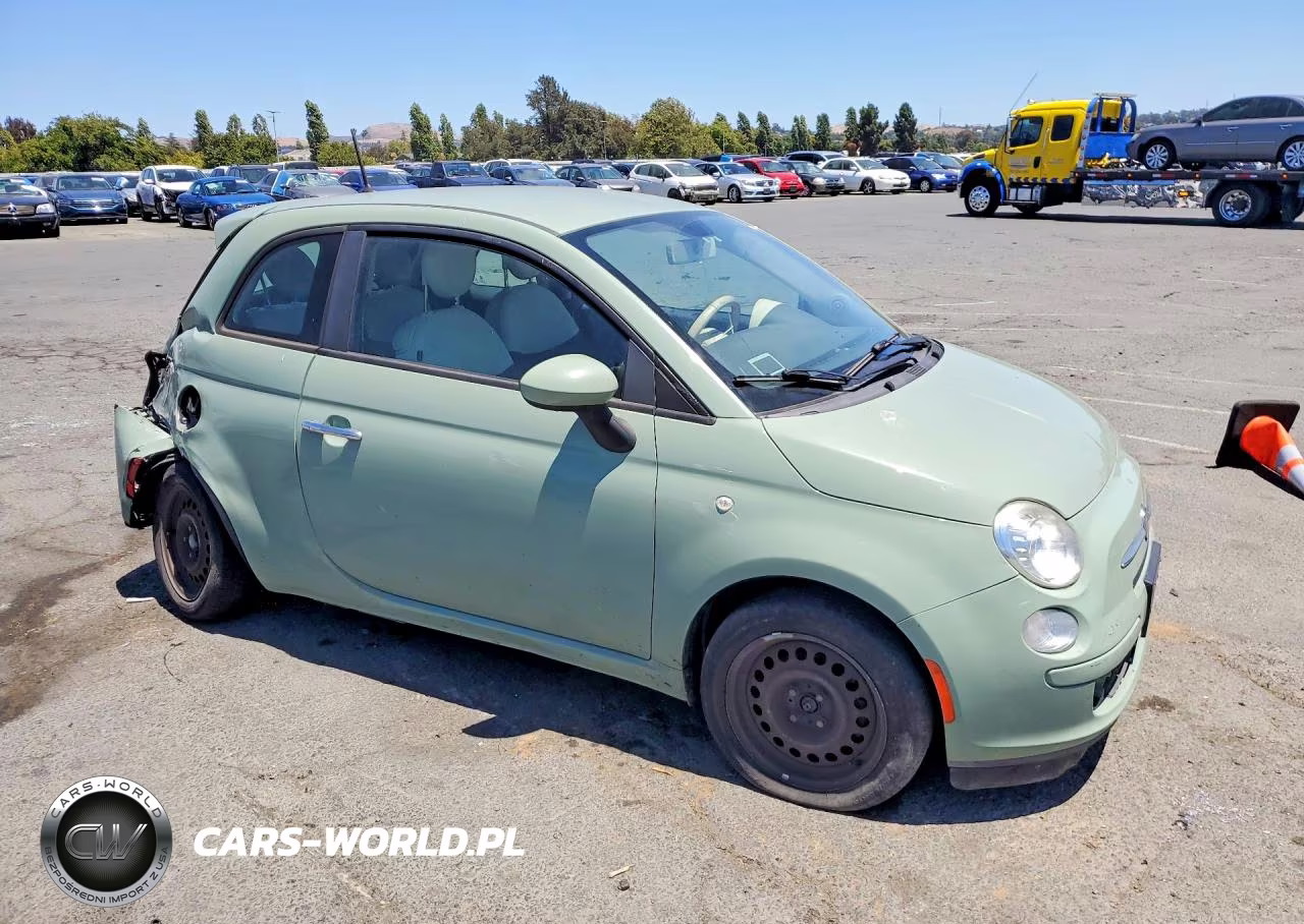 2013 Fiat 500 Pop VIN:3C3CFFAR7DT603259 - 4